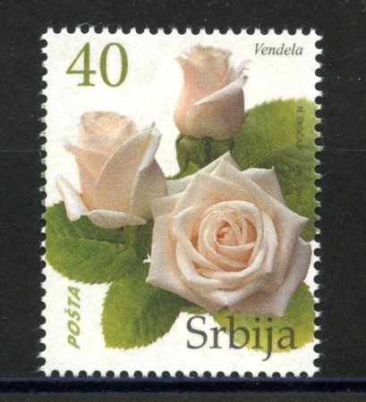 2007 - SERBIA REPUBBLICA - ROSE - NUOVO - LOTTO/35053