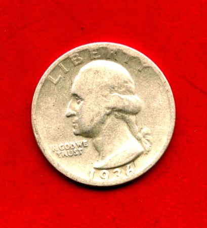 1936 - STATI UNITI - LOTTO/M48563 - QUARTO DI DOLLARO ARGENTO