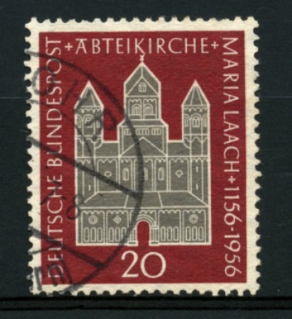 1956 - LOTTO/11872 - GERMANIA FEDERALE - CHIESA  MARIA LAACH - USATO