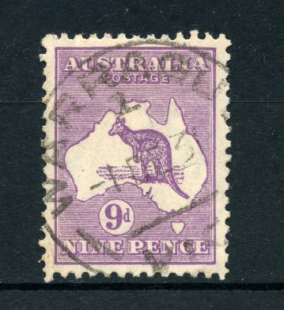 1929/30 - LOTTO/21544C - AUSTRALIA - 9d. VIOLETTO - USATO
