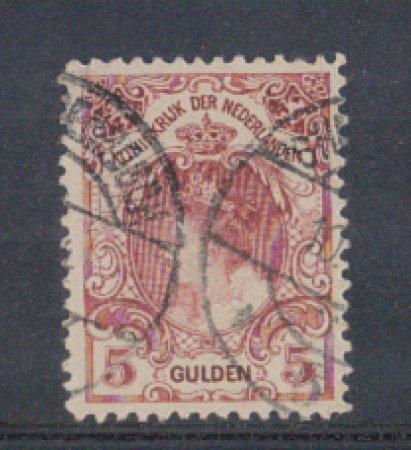1898 - LOTTO/4005QU - OLANDA - 5g. LILLA BRUNO - USATO