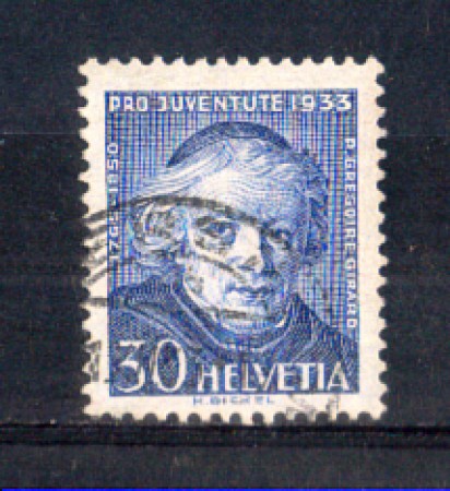 1933 - LOTTO/SVI270U - SVIZZERA - 30+10c. PRO JUVENTUTE - USATO