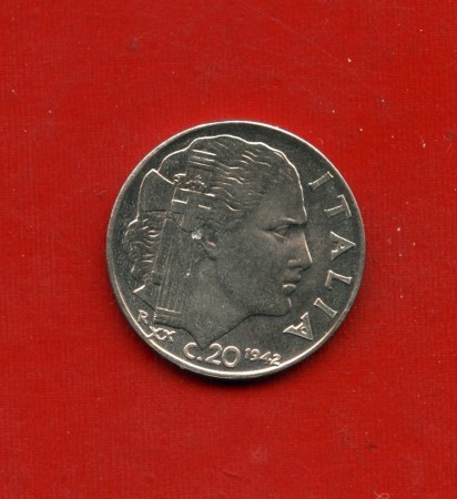 1942 - REGNO - 20 CENTESIMI IMPERO - FIOR DI CONIO - LOTTO/M31078