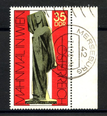 1975 - GERMANIA DDR - MONUMENTI DEL RICORDO - USATO - LOTTO/36532U