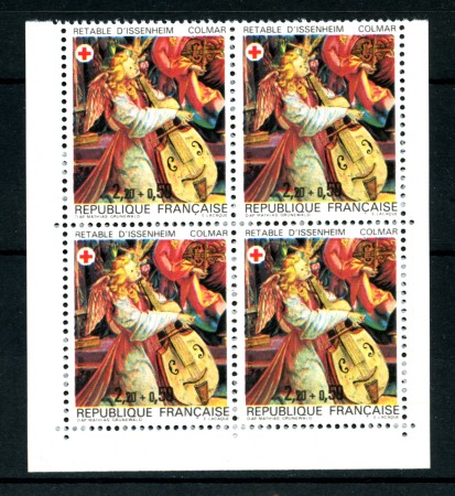 1985 - FRANCIA - LOTTO/20246Q - PRO CROCE ROSSA - NUOVO QUARTINA