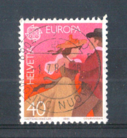 1981 - LOTTO/SVI1126U - 40c. EUROPA - USATO