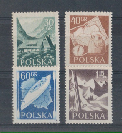 1956 - LOTTO/4855 - POLONIA - SERIE TURISTICA
