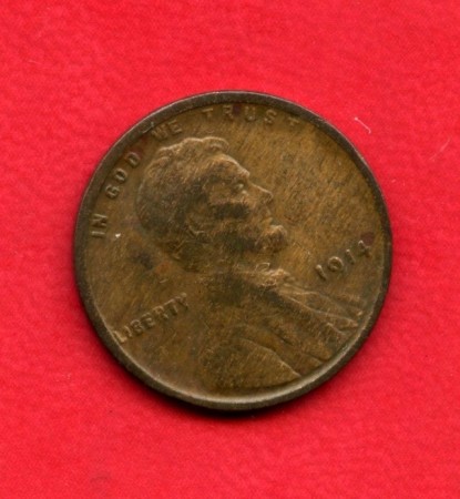 1914 - STATI UNITI - 1 CENT. LINCOLN - LOTTO/M26159