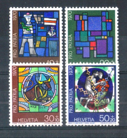 1970 - LOTTO/SVI860CPN - PRO PATRIA 4v. - NUOVI