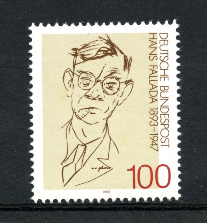 1993 - LOTTO/19064 - GERMANIA - HANS FALLADA - NUOO