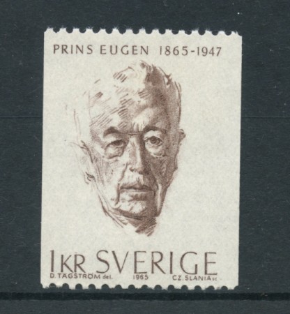 1965 - LOTTO/21922 - SVEZIA - 1 K. PRINCIPE EUGENIO - NUOVO