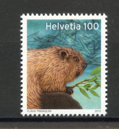 2012 - SVIZZERA - LOTTO/37802 - PRO NATURA CASTORO - NUOVO