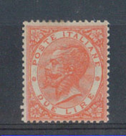 1863 - LOTTO/REGT22L - REGNO  - 2 LIRE TIRATURA TORINO - T/L
