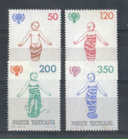 1979 - LOTTO/5982 - VATICANO - ANNO DEL FANCIULLO