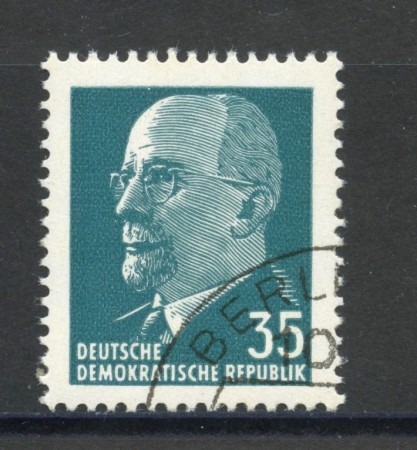 1971 - GERMANIA DDR - 35p. WALTER ULBRICHT - USATO - LOTTO/36407U