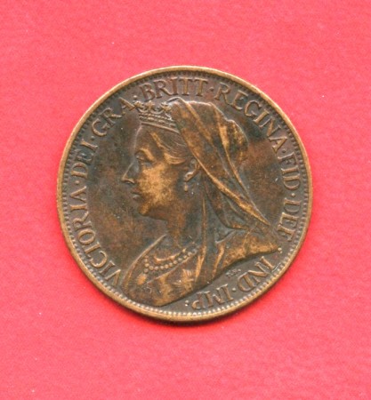 1901 - GRAN BRETAGNA - 1 QUARTO DI PENNY - LOTTO/M37756