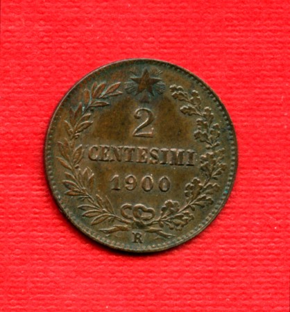 1900 - LOTTO/M16673A - REGNO - 2 CENTESIMI UMBERTO I°