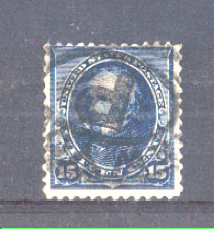 1890 - LBF/2946 - STATI UNITI - 15c. INDACO H. CLAY - USATO