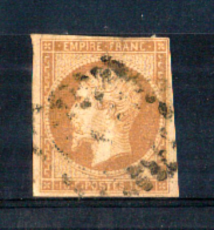 1853/1860 - LOTTO/FRA13U1 - FRANCIA - 10c. BISTRO NAPOLEONE - USATO
