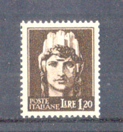 1945 - LOTTO/LUO532N - LUOGOTENENZA - 1,20 LIRE BRUNO - NUOVO