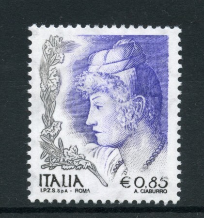 2004 - LOTTO/7449 - REPUBBLICA - 85c. DONNA NELL'ARTE - NUOVO