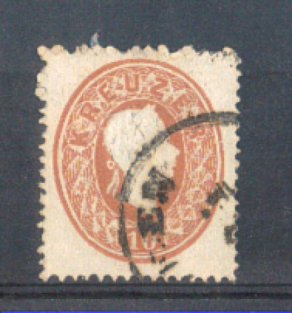 1860 - LOTTO/AUS20U - AUSTRIA - 10 k. BRUNO - USATO