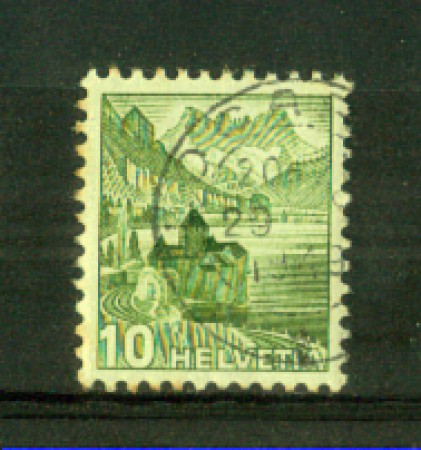 1948 - LOTTO/SVI462U - SVIZZERA - 10c. VEDUTE - USATO