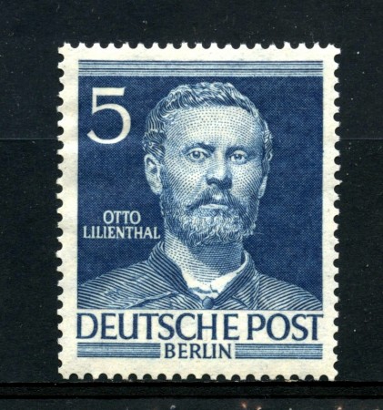 1952/53 - BERLINO - 5p. LILIENTHAL - NUOVO - LOTTO/31037N
