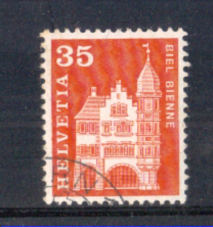 1960 - LOTTO7SVI649U - SVIZZERA - 35c. PALAZZO DI BIEL - USATO