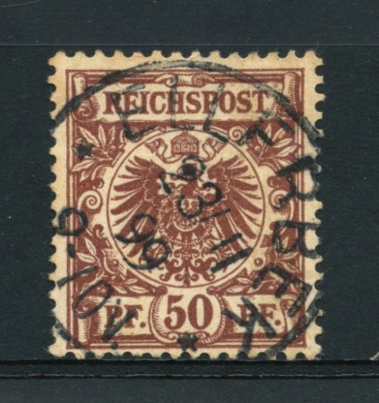 1889 - LOTTO/17680 - GERMANIA - 50 PFENNIG BRUNO - USATO