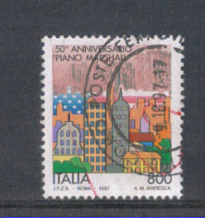 1997 - LOTTO/7170U - REPUBBLICA - PIANO MARSHALL - USATO