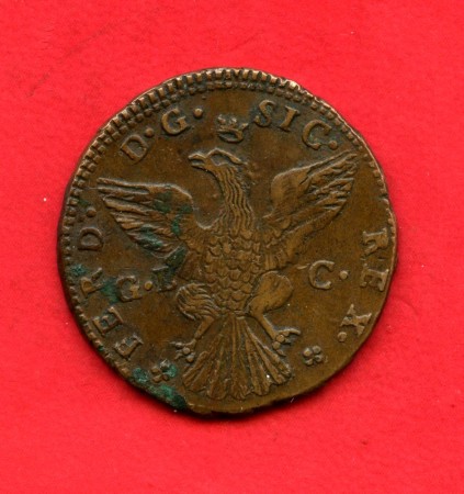 1783 - REGNO DI SICILIA - LOTTO/42498 - 2 GRANI FERDINANDO III° DI BORBONE