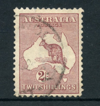 1923/25 - LOTTO/21541C - AUSTRALIA - 2s. BRUNO LILLA - USATO