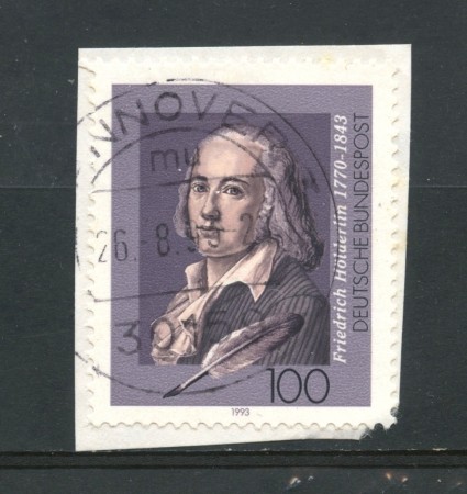 1993 - LOTTO/19061U - GERMANIA - FRIEDRICH HOLDERLIN - USATO