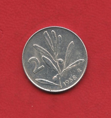1958 - REPUBBLICA - LOTTO/M40742 -  2 LIRE   ULIVO - 