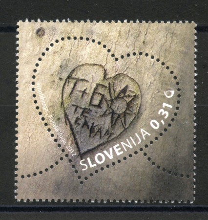2012 - SLOVENIA - SAN VALENTINO - NUOVO - LOTTO/34503
