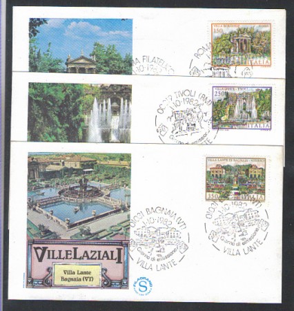 1982 - LOTTO/6773ZA - REPUBBLICA - VILLE 3° SERIE - FDC