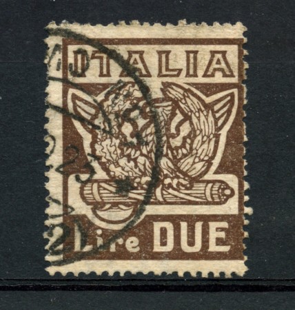 1923 - LOTTO/22225 - REGNO -  2 LIRE MARCIA SU ROMA - USATO