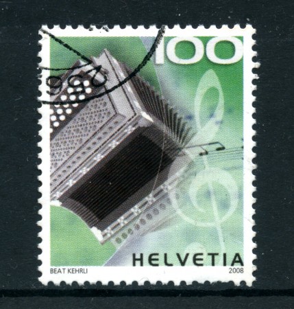 2008 - LOTTO/22876 - SVIZZERA - 100c. FISARMONICA - USATO