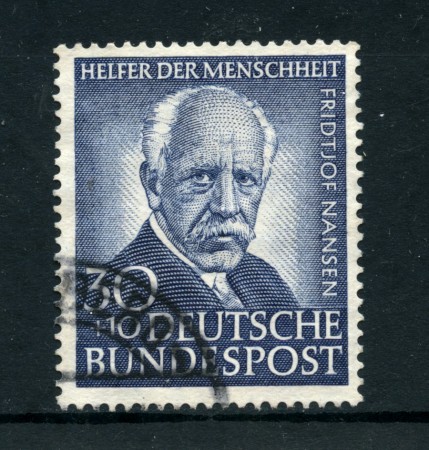 1953 - LOTTO/24242 - GERMANIA FEDERALE - 30+10p. BENEFICENZA F.NANSEN - USATO