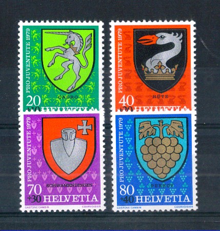 1979 - LOTTO/SVI1099CPN - SVIZZERA - PRO JUVENTUTE 4v. - NUOVI
