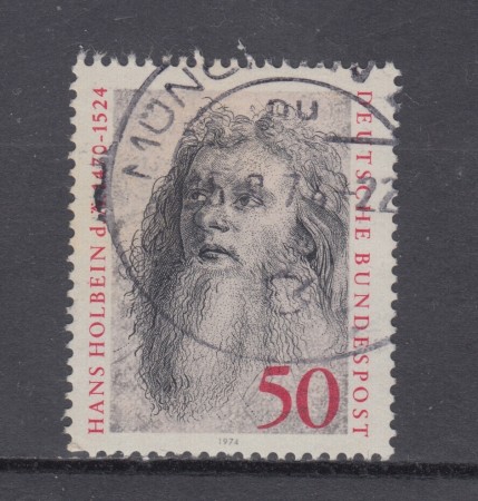 1974 - GERMANIA FEDERALE - HANS HOLBEIN - USATO - LOTTO/31497U