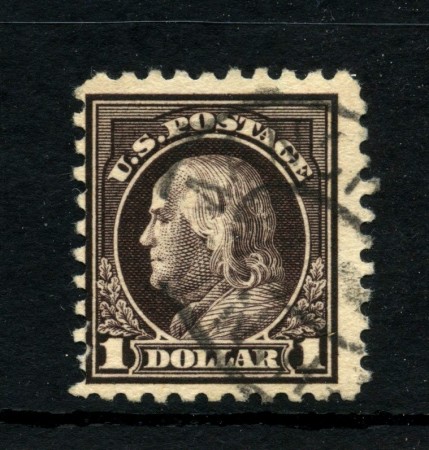 1915 - STATI UNITI - LOTTO/43566 - 1 DOLLARO FRANKLIN - USATO