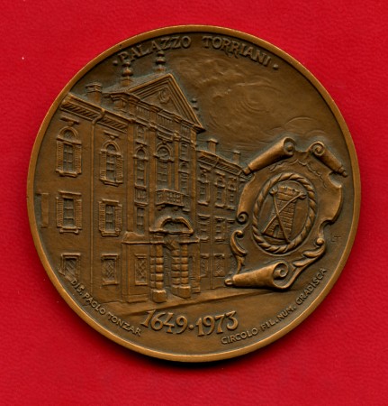FRIULI  GRADISCA  - 1973 - LOTTO/M24494 - MEDAGLIA PALAZZO TORIANI