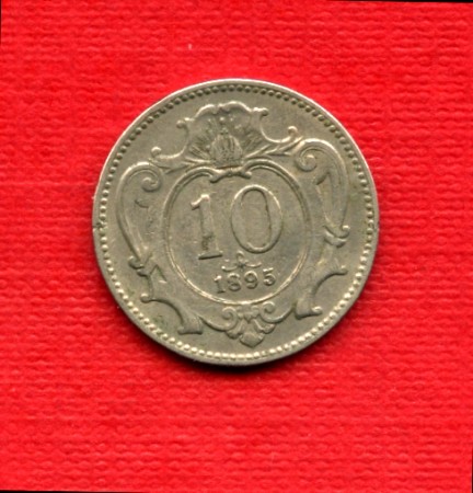 1895 - LOTTO/M20669 - AUSTRIA - 10 HELLER