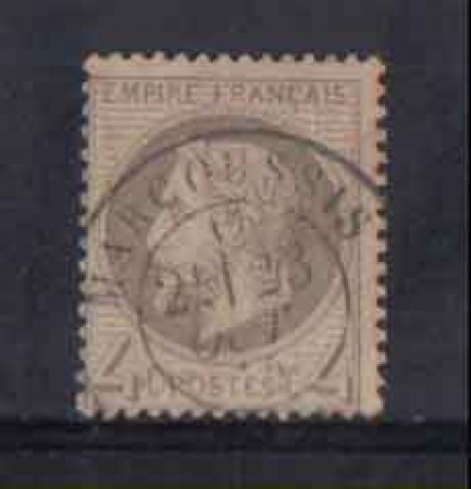 1863/69 - LOTTO/3620 - FRANCIA - 4c. GRIGIO