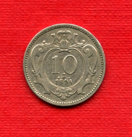 1894 - LOTTO/M20667 - AUSTRIA - 10 HELLER