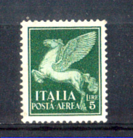 1930 - LOTTO/REGA18N - REGNO - POSTA AEREA - 5 LIRE NUOVO