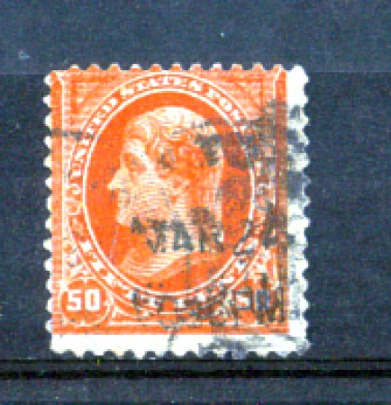 1894 - LBF/2952 -  STATI UNITI - 50c. JEFFERSON - USATO