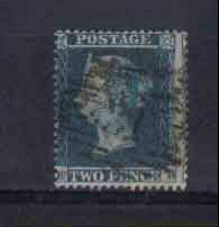 1854/55 - LOTTO/3501 - GRAN BRETAGNA - 2p. AZZURRO